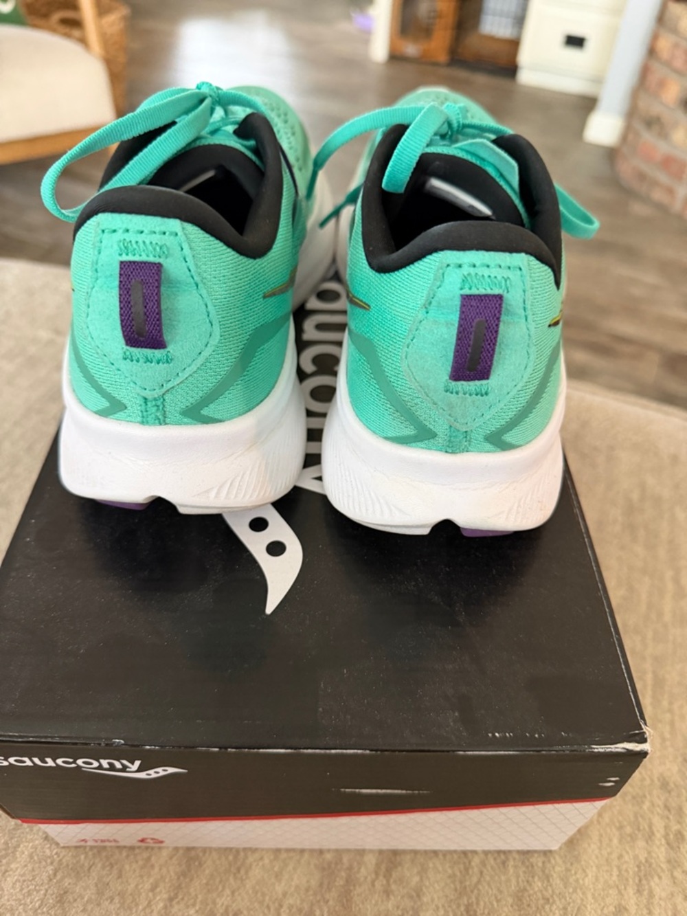 Saucony Women's Ride 15 Running Shoes Sz 8.5 - Picture 6 of 9